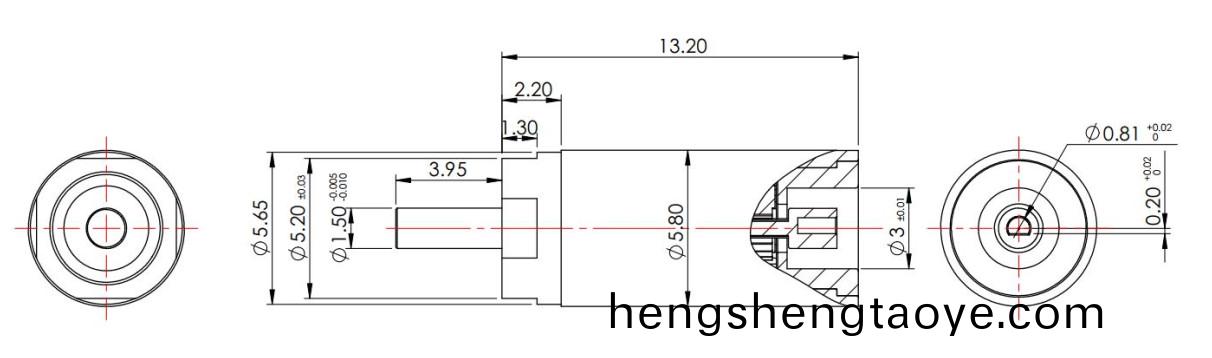 6mm行星齒輪箱-微型齒輪箱-萬(wan)至(zhi)達電機